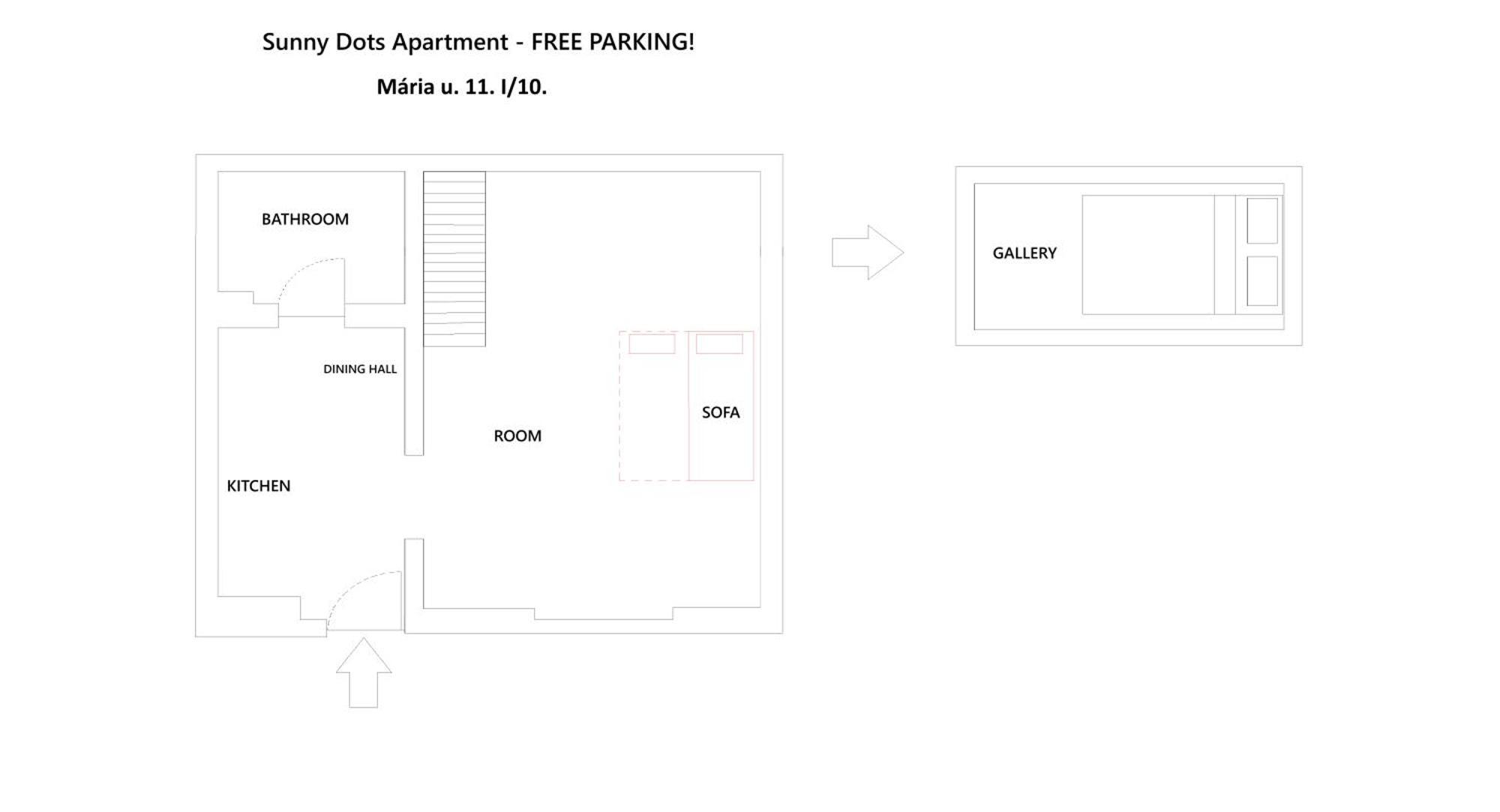 Sunny Dots Apartment - Free Parking! 부다페스트 외부 사진